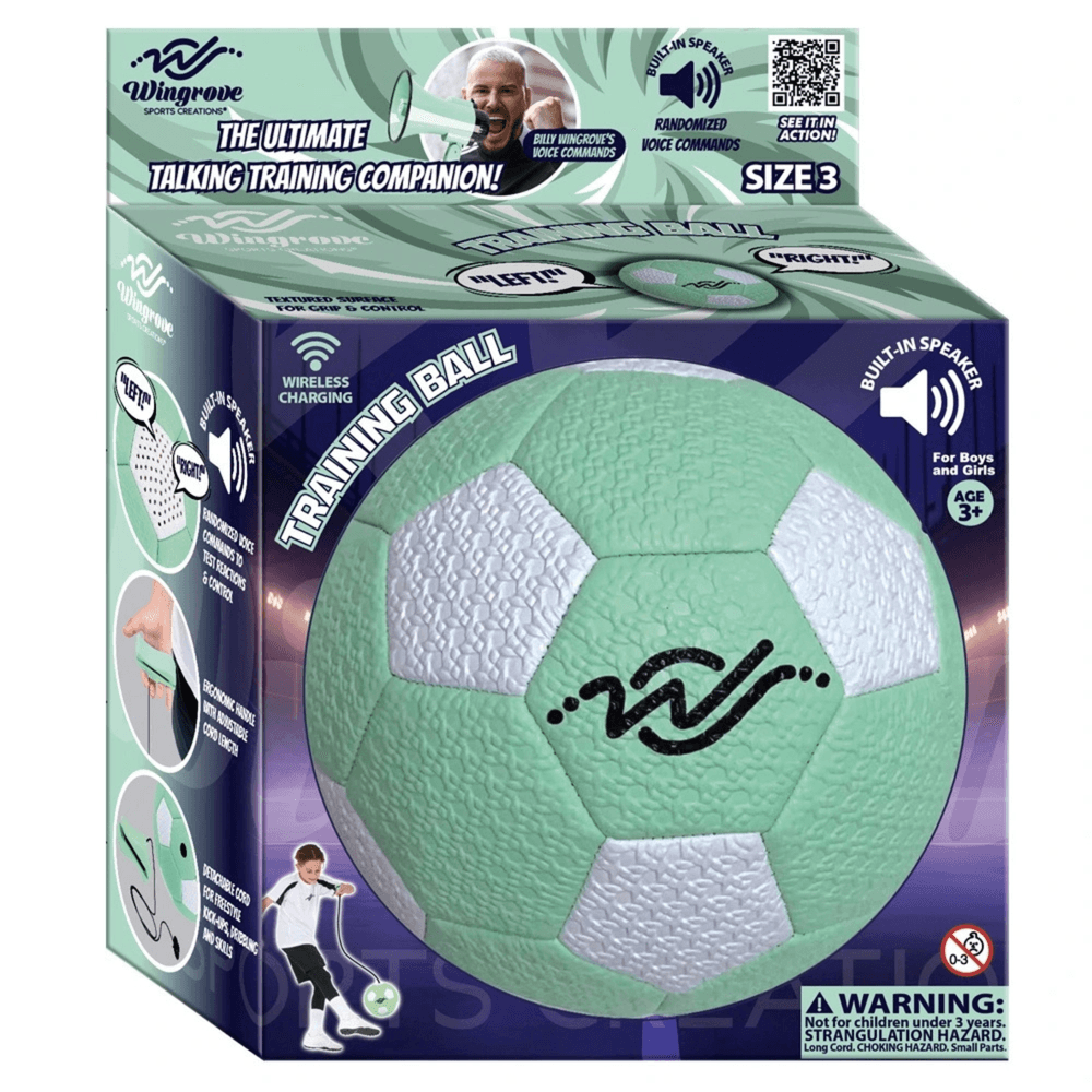 Wingrove - Sports Creations Training  Ball Football - Size 3 - Green