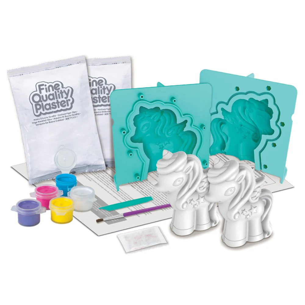 4M - Mould & Paint 3D Glitter Unicorn Kit