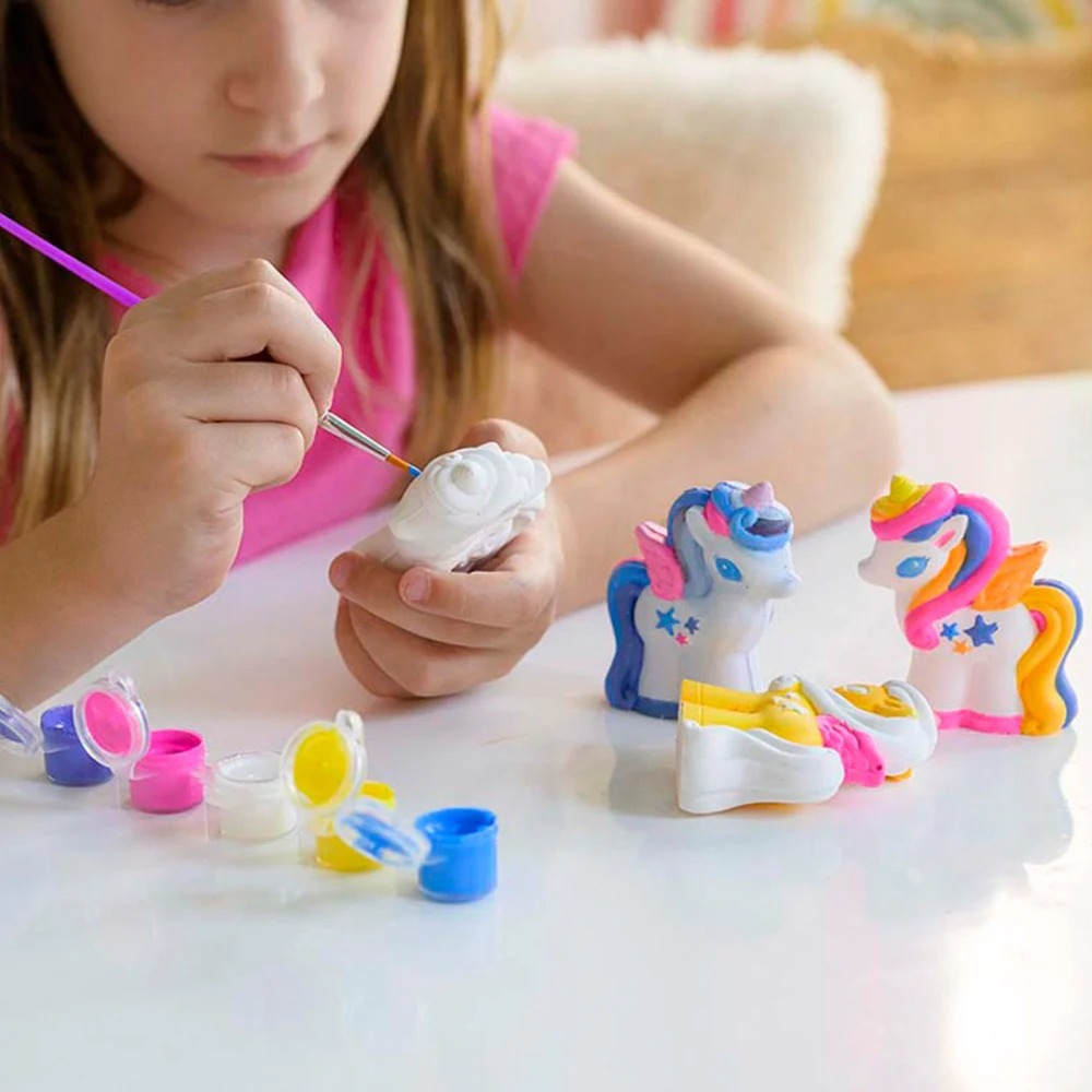 4M - Mould & Paint 3D Glitter Unicorn Kit