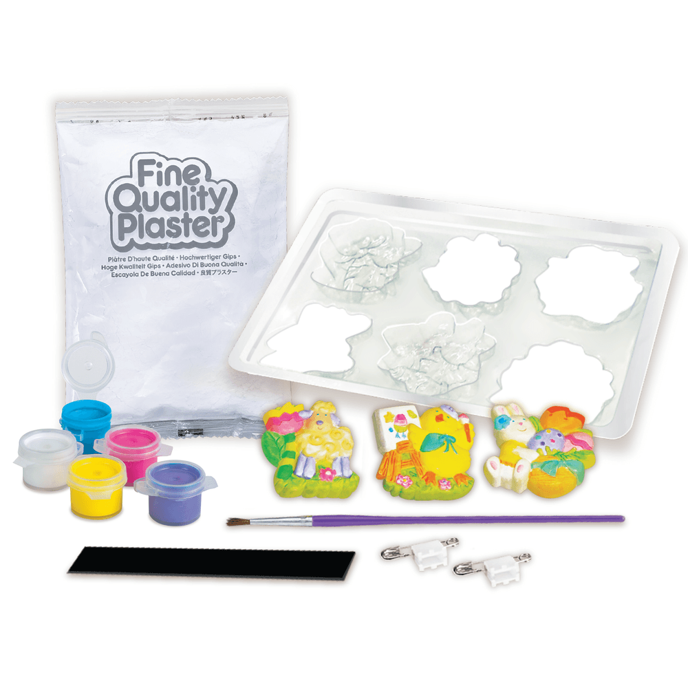 4M - Mould & Paint Craft Kit - Happy Easter