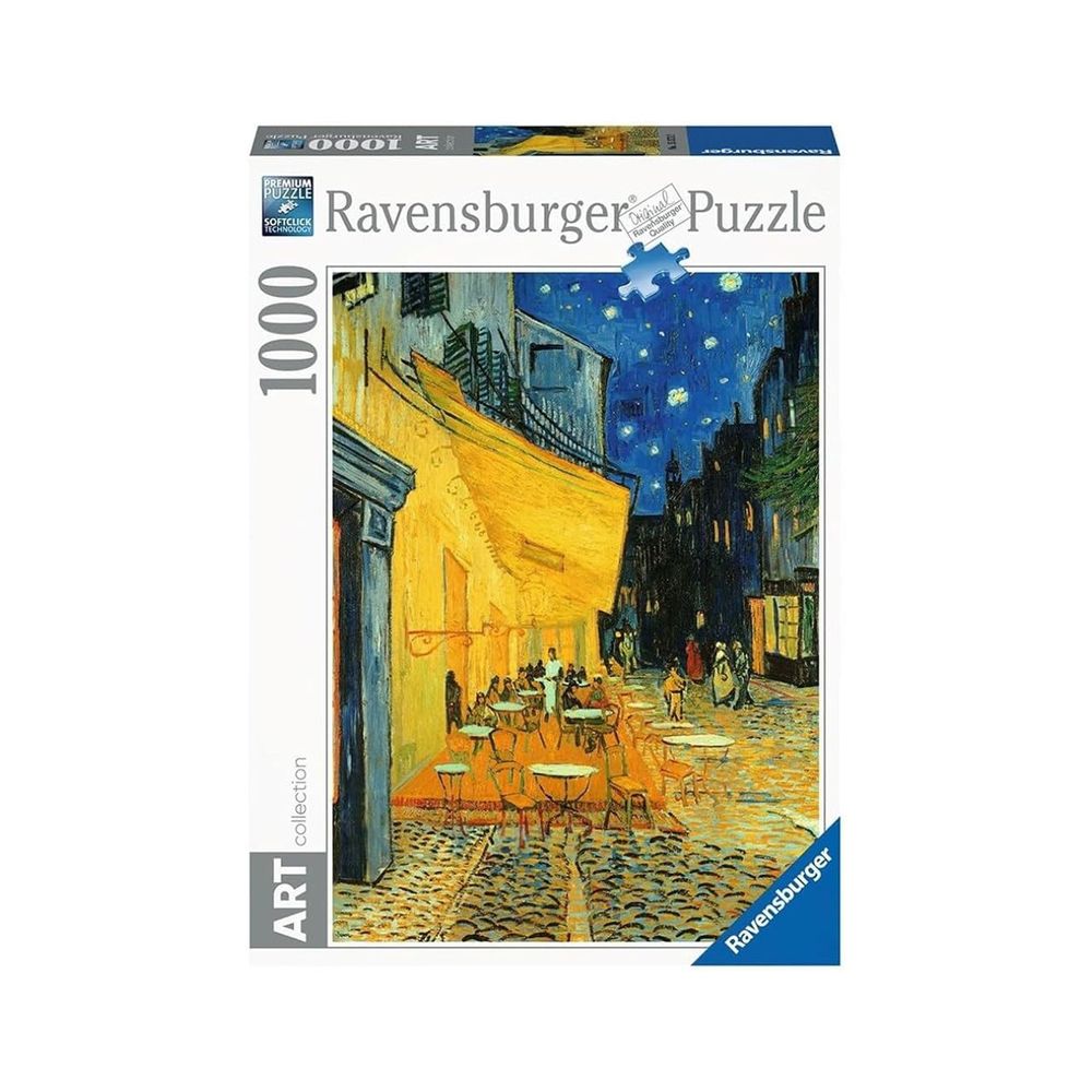 Ravensburger Van Gogh Cafe Terrace At Night Jigsaw Puzzle - 1000 Pcs