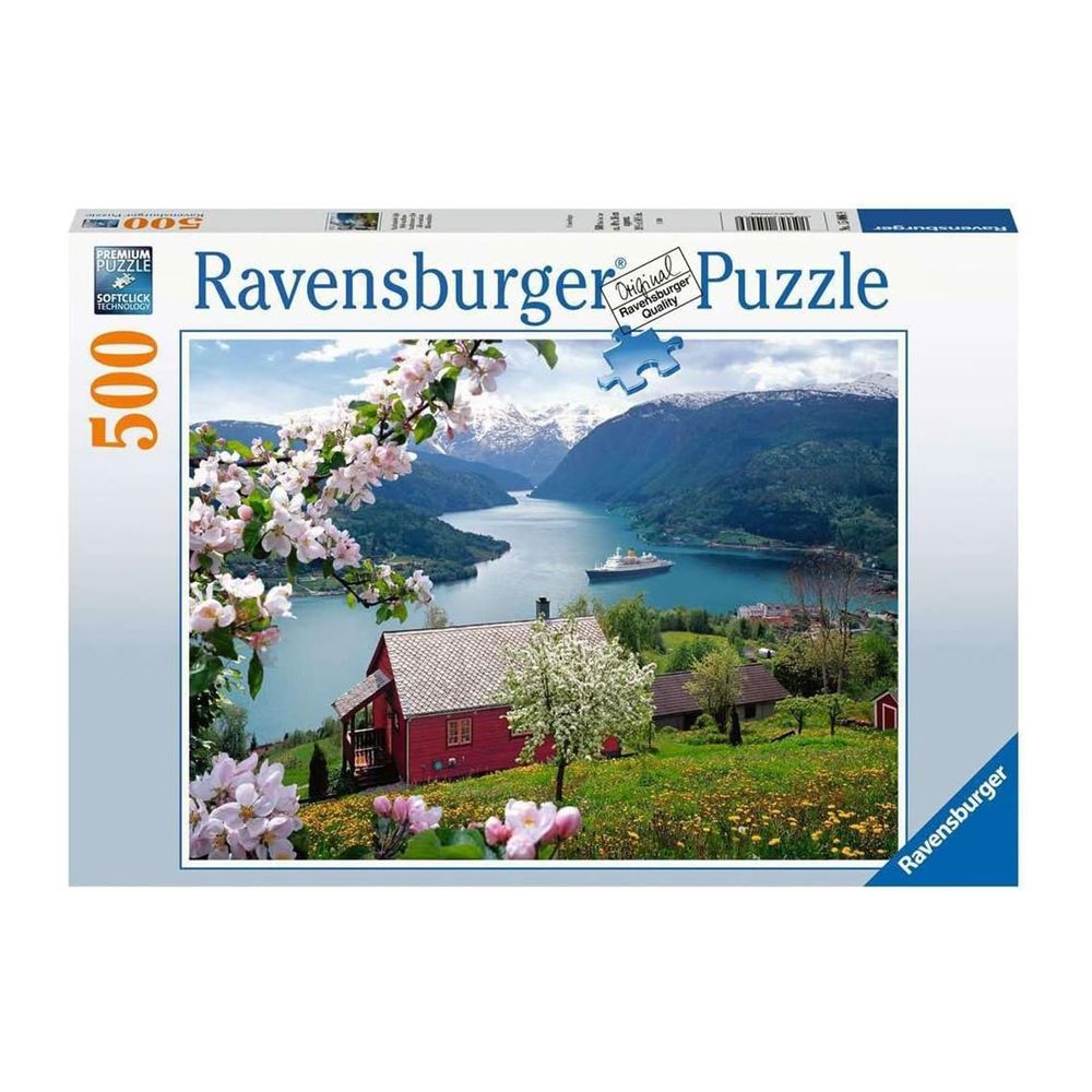 Ravensburger Landscape Jigsaw Puzzle - Relaxing Scenic Nature - 500 Pcs