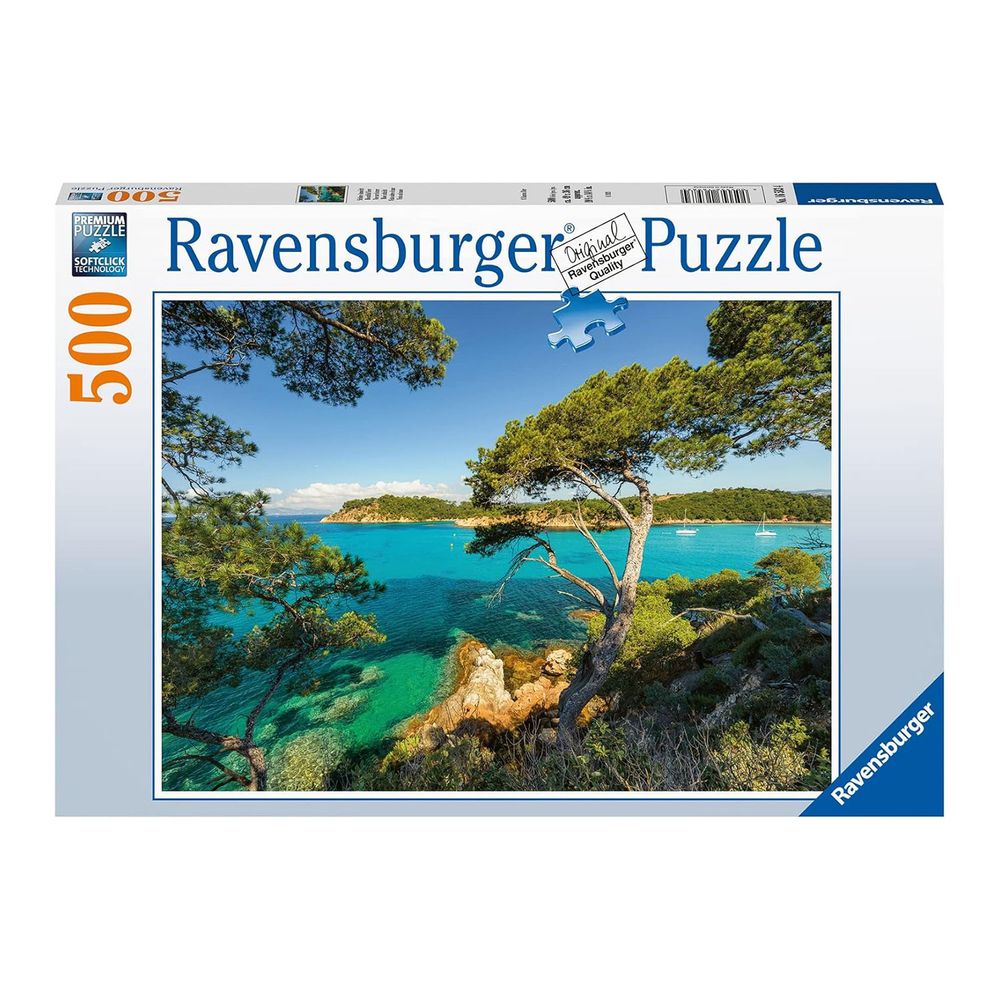 Ravensburger Beautiful View Jigsaw Puzzle - Relaxing Scenic Landscape - 500 Pcs