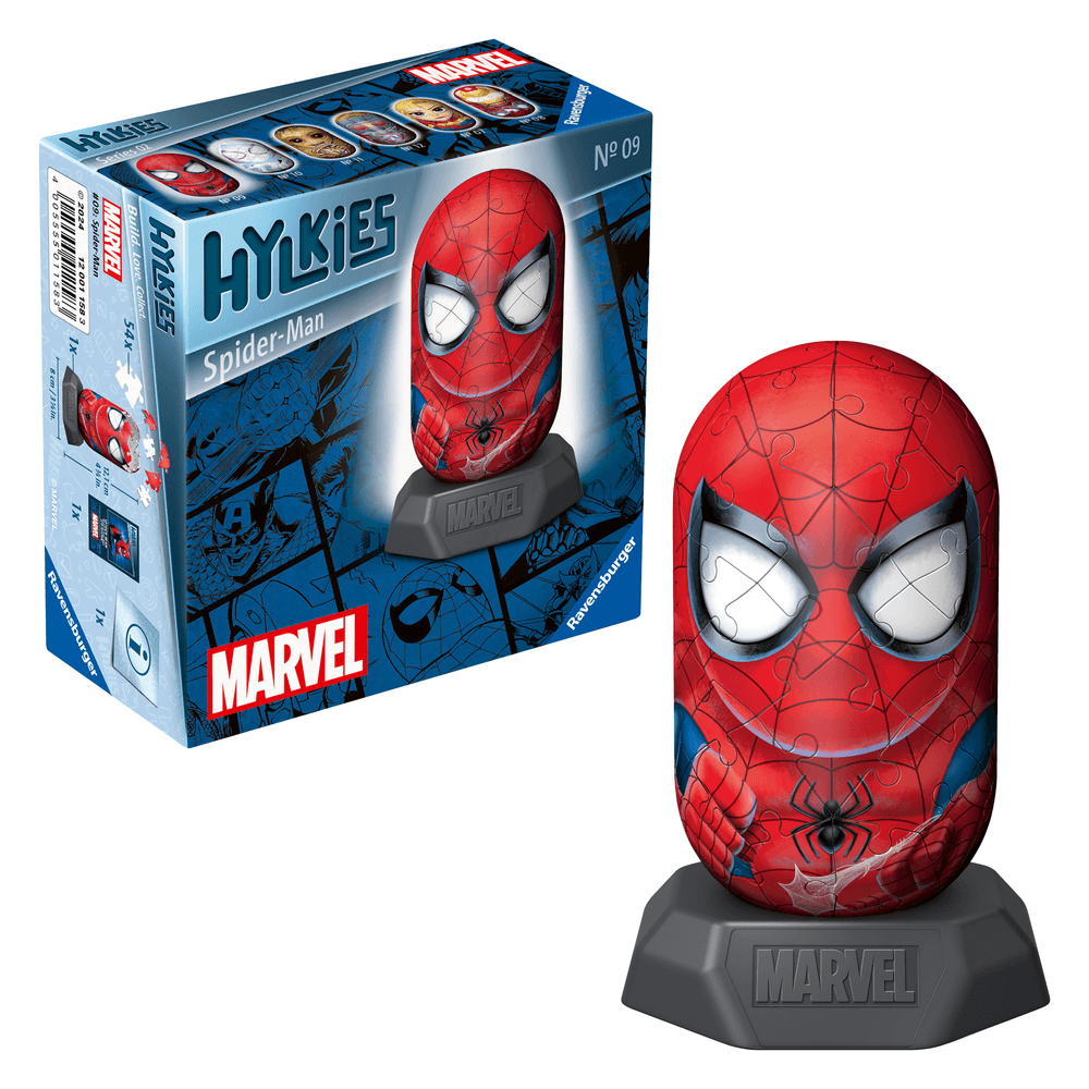 Ravensburger Hylkies Marvel Spider-Man 3D Puzzle - Multicolor - 54 Pcs