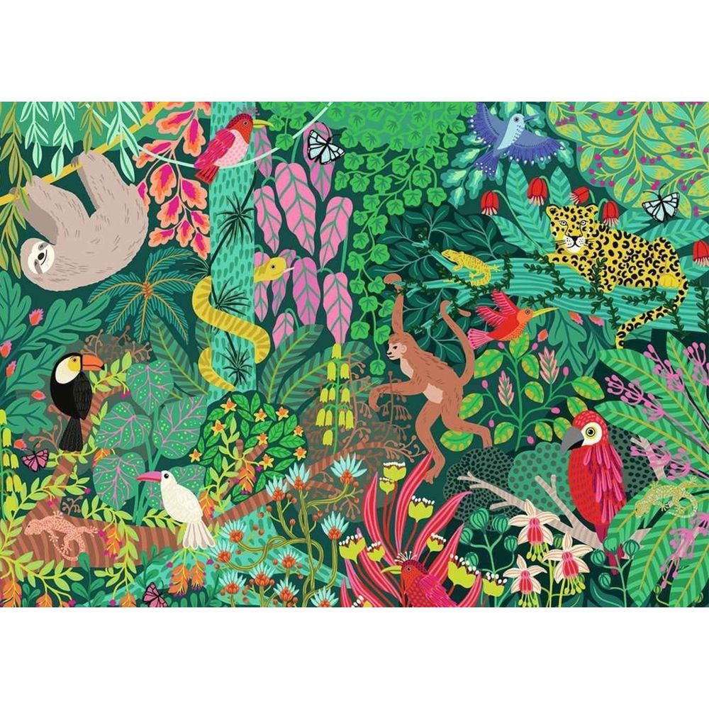 Ravensburger Magical Rainforest Jigsaw Puzzle - 1000 Pcs