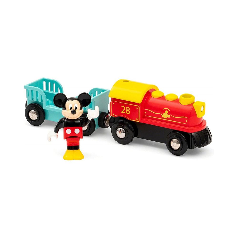 Brio - Disney Mickey & Friends Battery Train Set - Multicolor - 3 Pcs