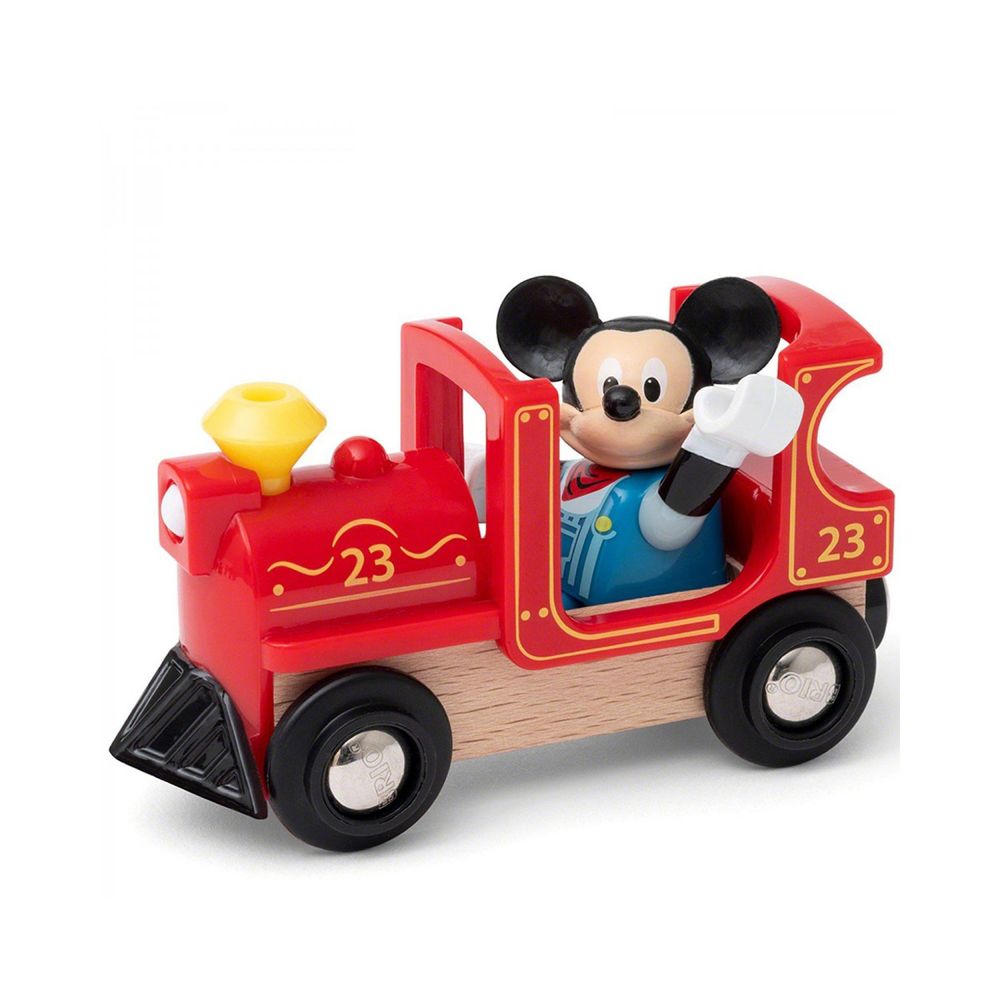 Brio - Disney Mickey & Friends Playset - Mickey & Engine - 2 Pcs