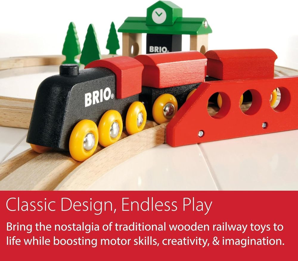 Brio - Classic Figure 8 Playset - Multicolor - 22 Pcs