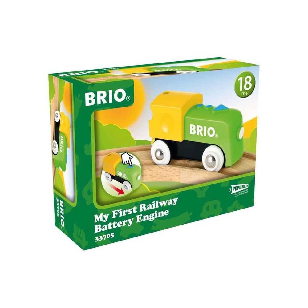 Brio - My First Railway Battery Engine - Multicolor