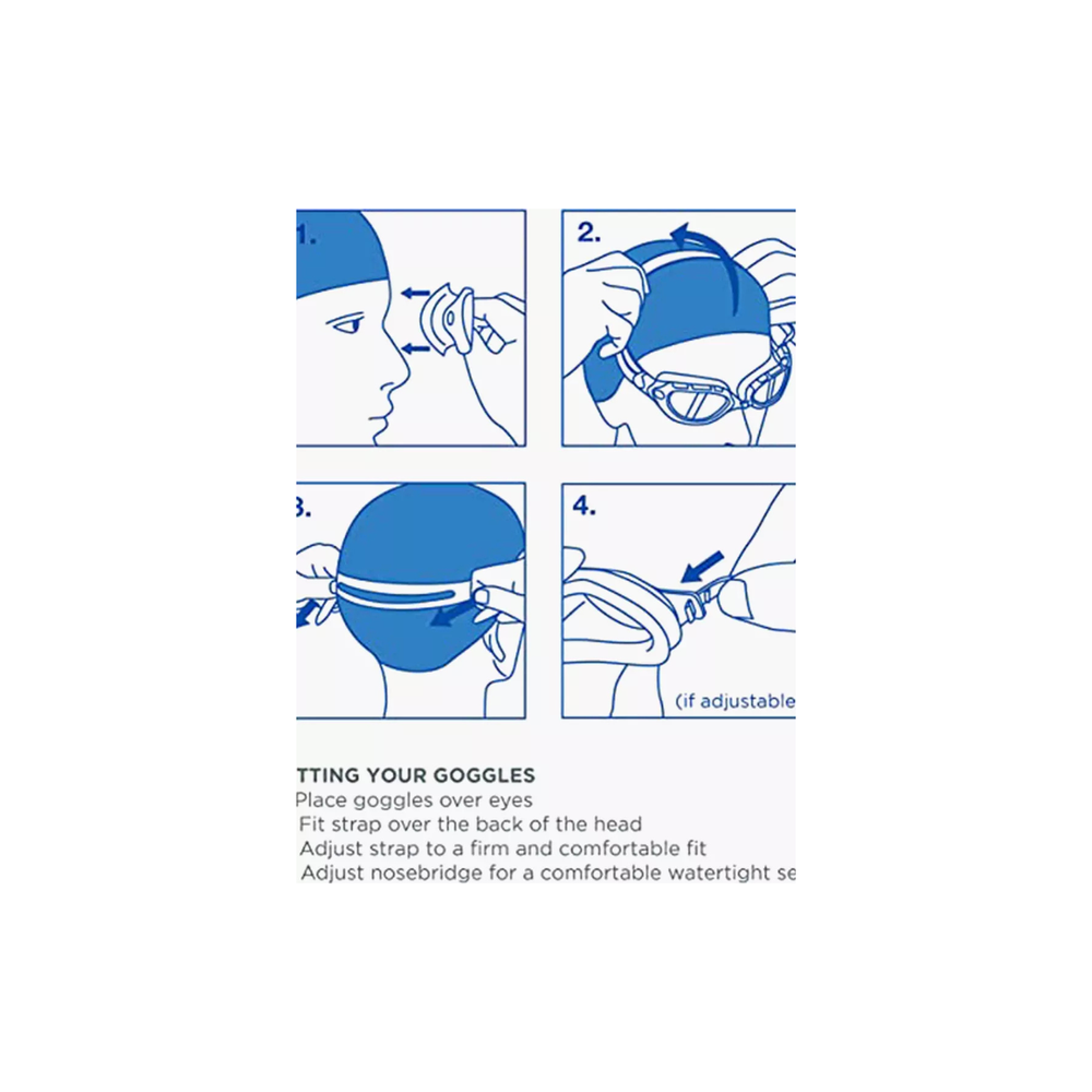 Zoggs - Super Seal Junior Tinted Swimming Goggles - Blue/Pink