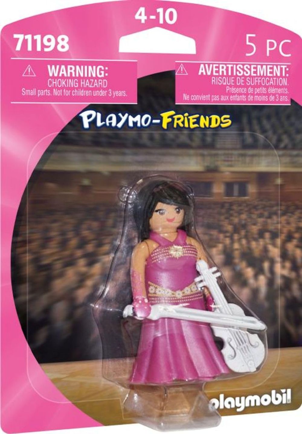 Playmobil - Violinist Playset - 5 Pcs