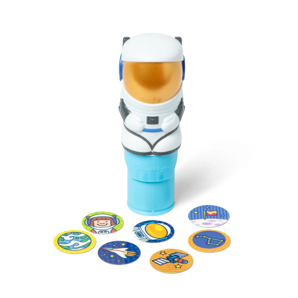 Melissa & Doug Sticker Wow! Stamper, Mini Activity Pad & Refill Sticker Set - Astronaut