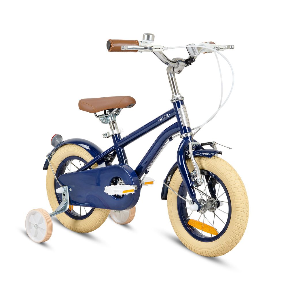 Rizz - Kids' Platinum Junior Bicycle With Training Wheels