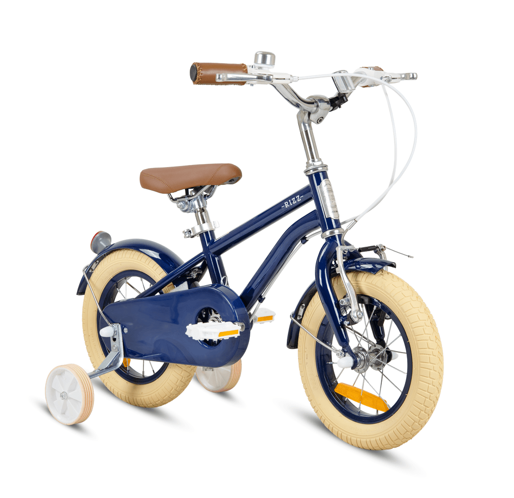 Rizz - Kids' Platinum Junior Bicycle With Training Wheels