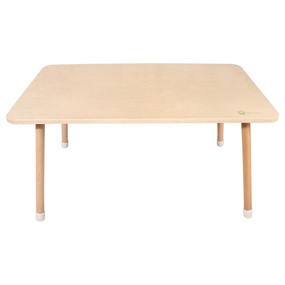 ميني باندا - طاولة الدراسة مع كرسي تيمبرتروف - طبيعي