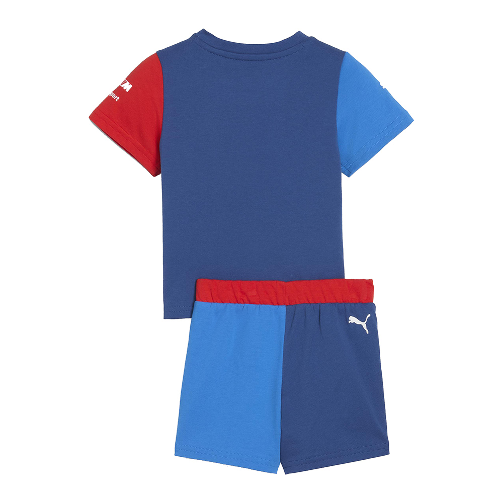 Puma - 2pc-Set - BMW Toddler T-Shirt & Shorts - Blue