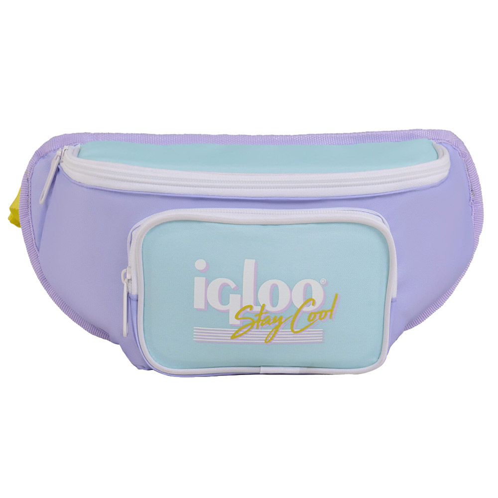 Igloo - Retro Fanny Pack Cooler Bag - Lilac