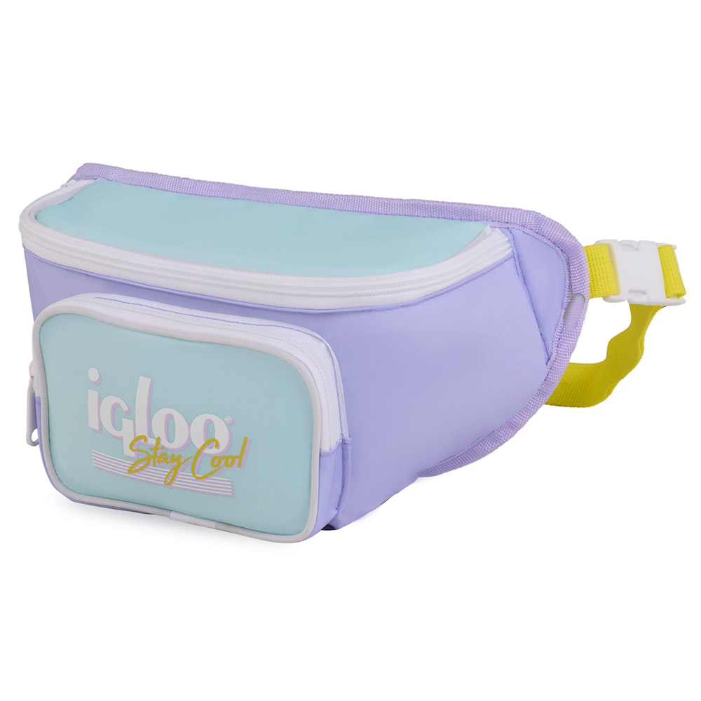 Igloo - Retro Fanny Pack Cooler Bag - Lilac