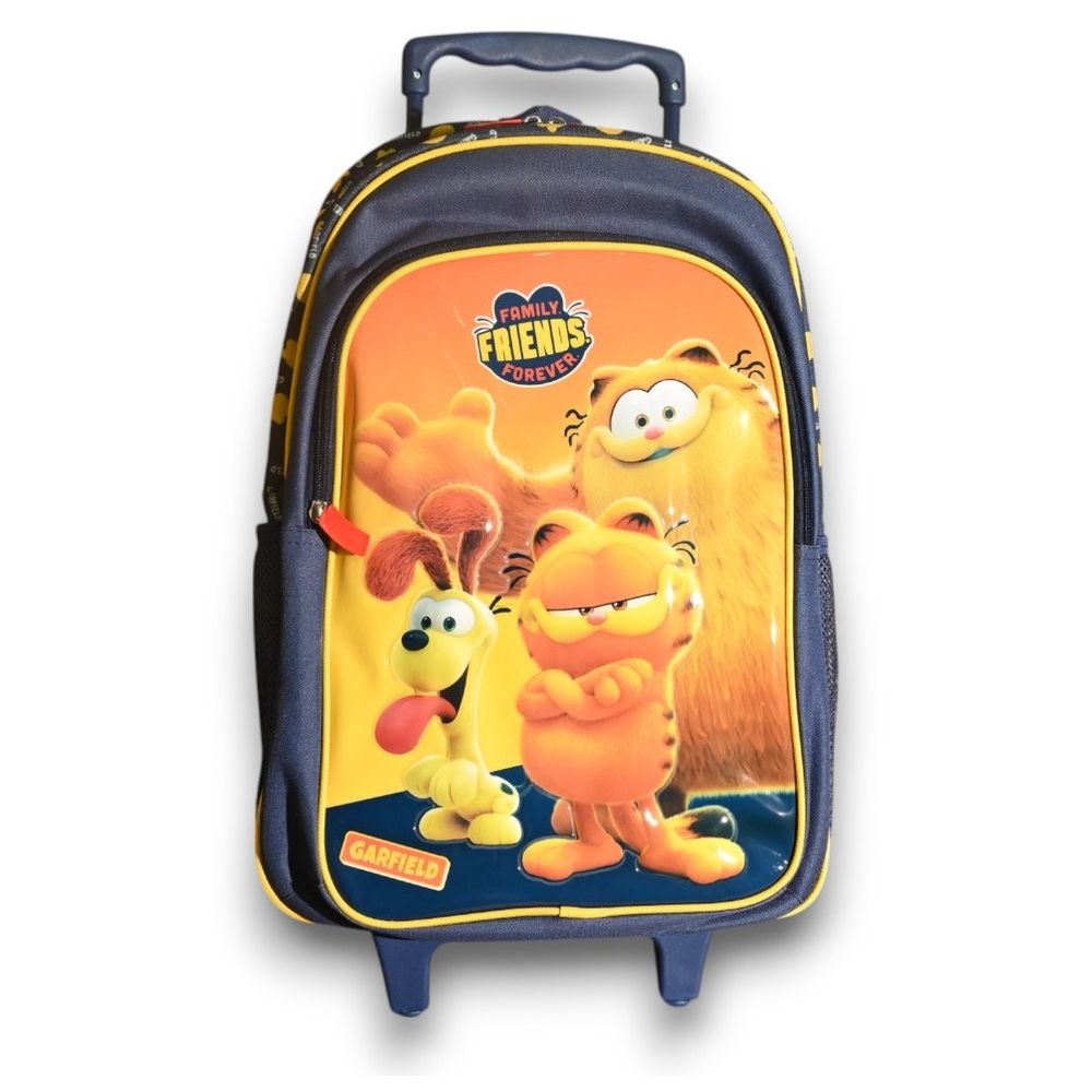 Hollywood Magic - Garfied 5-In-1 Trolleybag With Lunchbag, Pencilcase, Lunchbox And Water Bottle