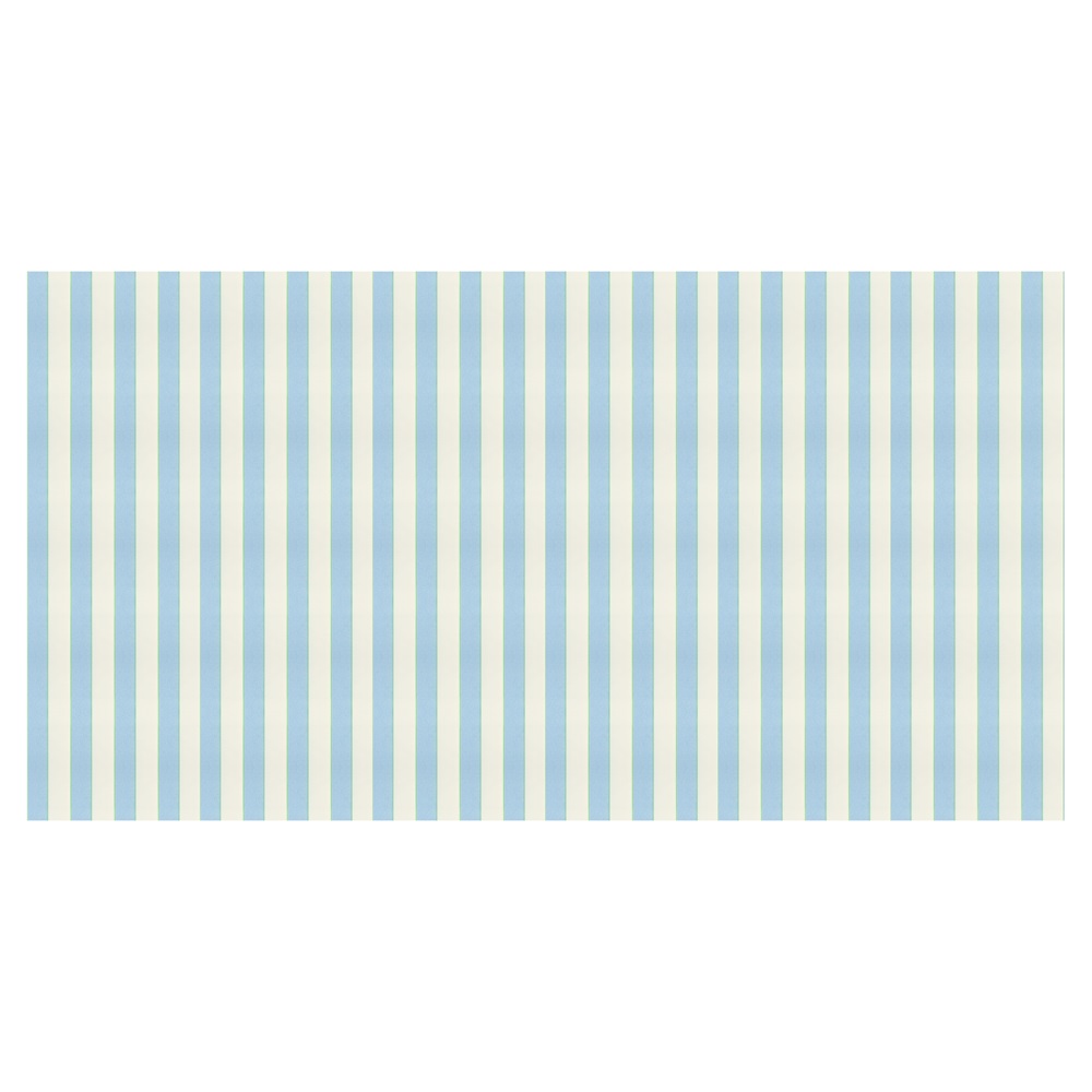 Meri Meri -  Stripe Tablecloth - Pale Blue