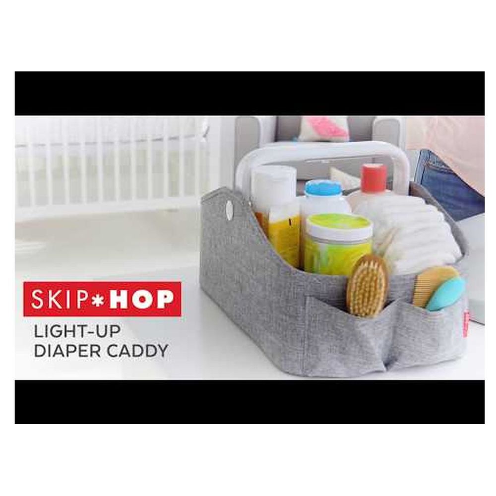 Skip Hop Light Up Diaper Caddy - Oat
