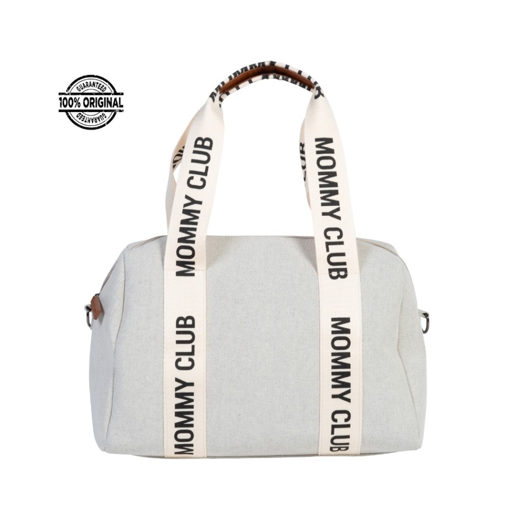 Childhome - Mommy Club Signature Diaper Bag - Off White