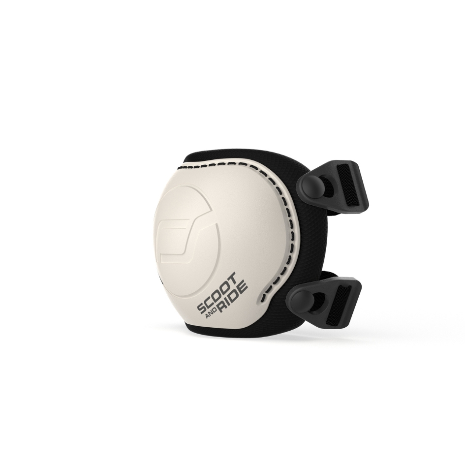 سكوت & رايد - مجموعة حماية الركبة والكوع - رمادي - المقاس صغير - 4 قطع