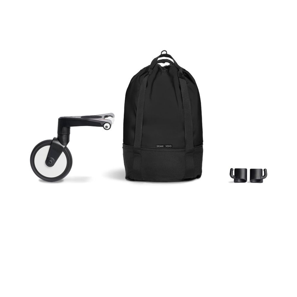 Stokke - YOYO 3- Bag Stroller Organizer Kit Only - Black