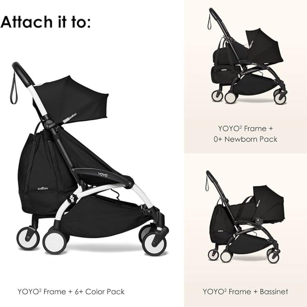 Stokke - YOYO 3- Bag Stroller Organizer Kit Only - Black