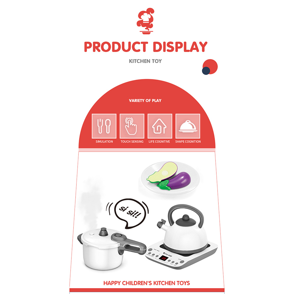 Little Angel Kid's Little Chef Kitchen Playset