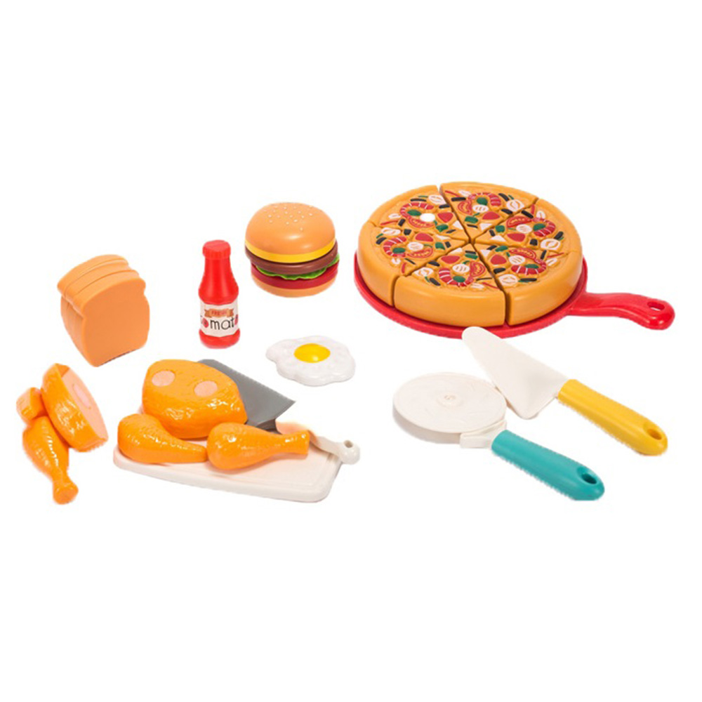 Little Angel Kid's Kitchen Fun Cutting Toy Play Set