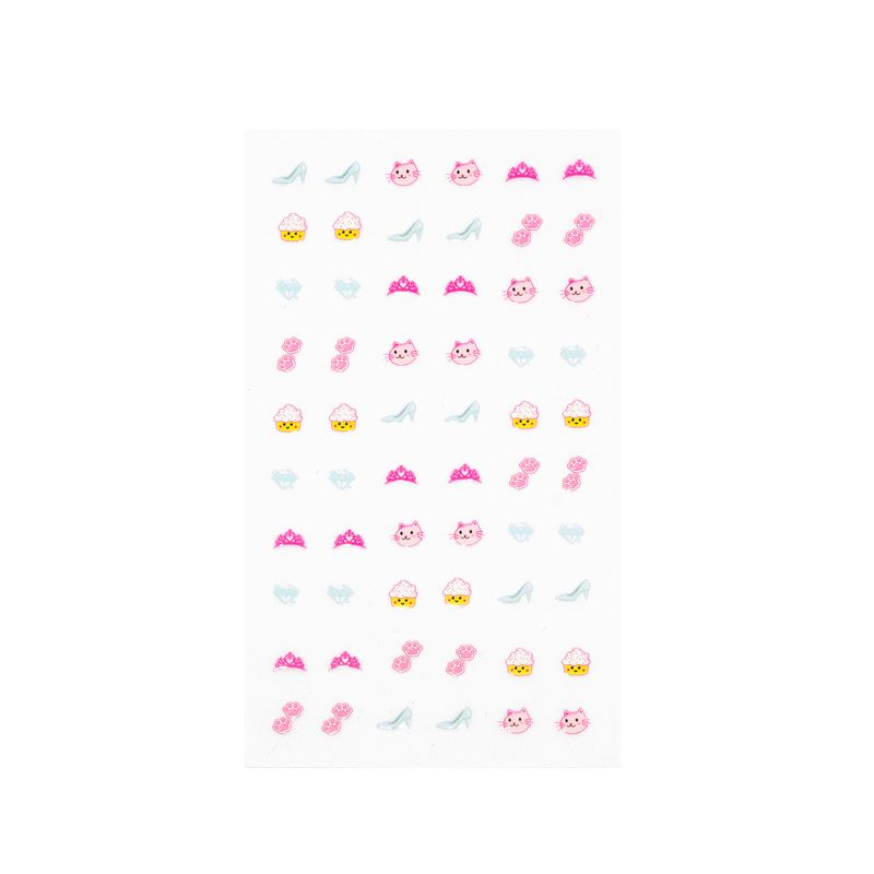 Miss Nella - Once Upon A Nail Stickers - Multicolor - 60 Pcs