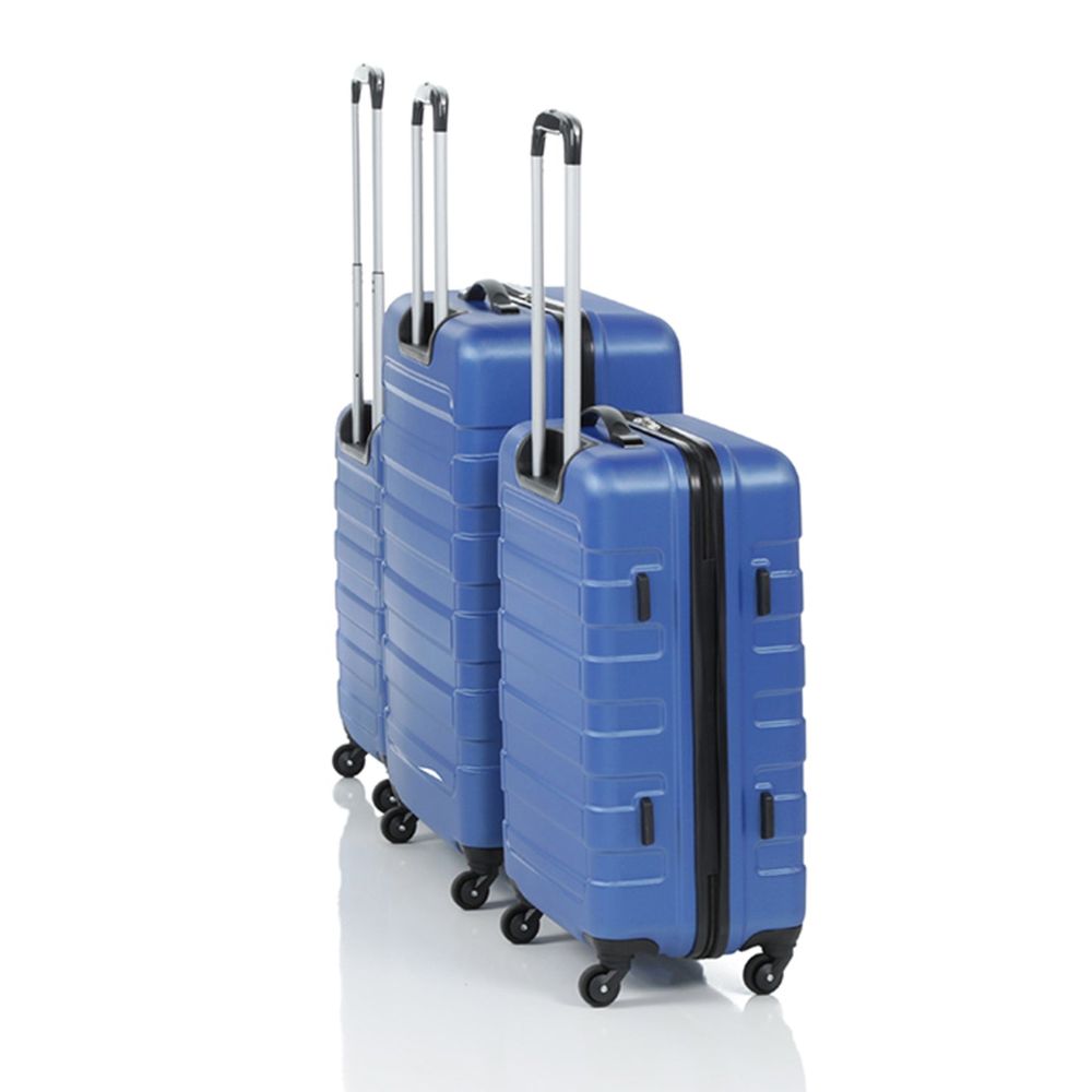 Outbound Hardside Spinner Luggage Set - Blue - Pack of 3