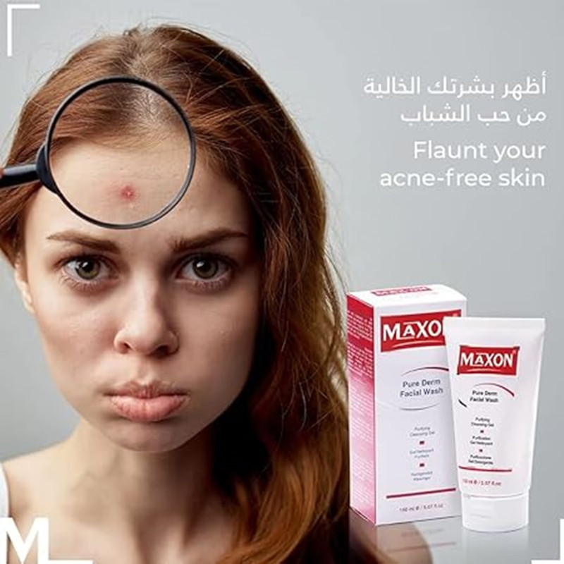 Max-On - Pure Derm Facial Wash 150ml