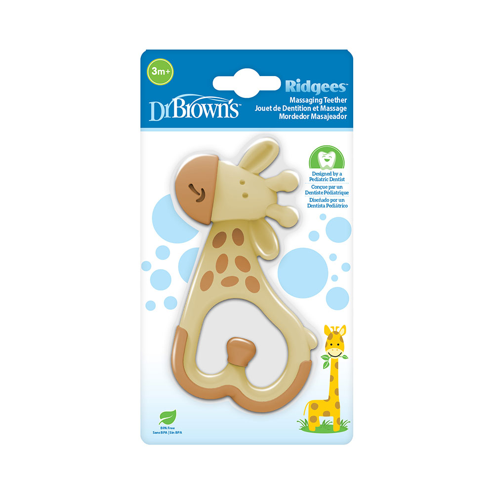 Dr. Browns - Massaging Ridgees Teether - Giraffe