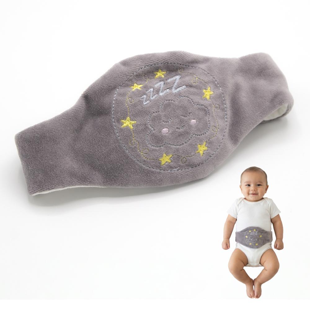 Babyjem - Baby Colic Relief Belt with Natural Cherry Seeds - Grey
