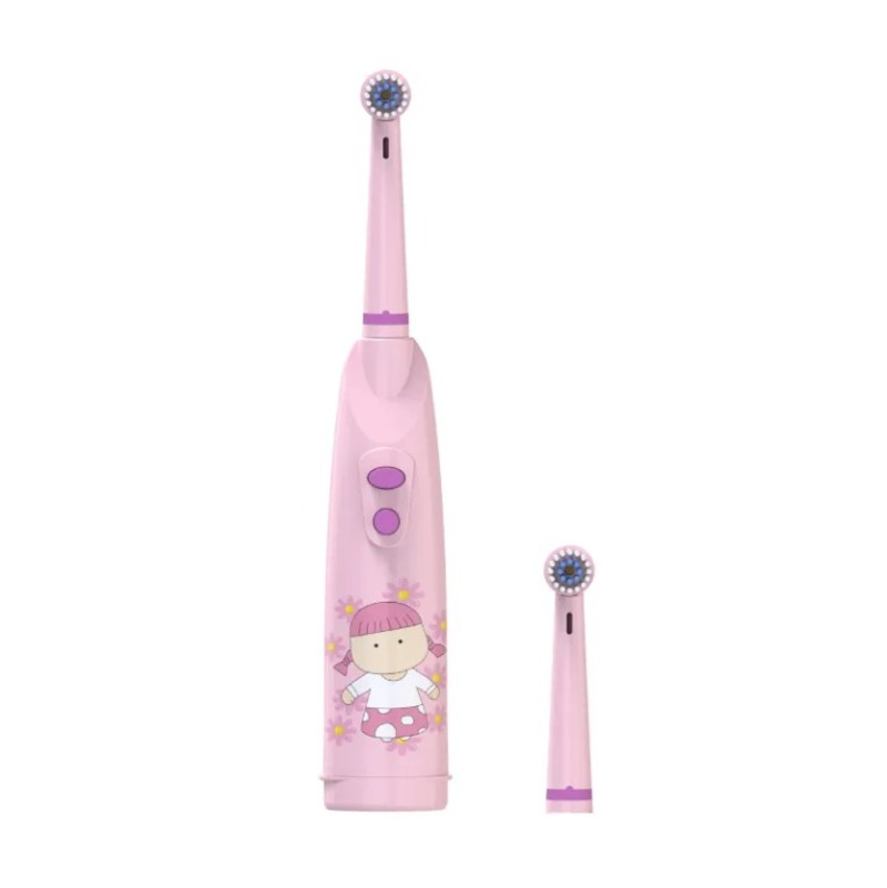 Spectrum - Kids Electric Toothbrush With 1 Replacement Brush Head - Color May Vary