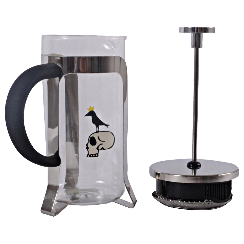 Biggdesign French Press Coffee & Tea Maker - 350ml - Clear