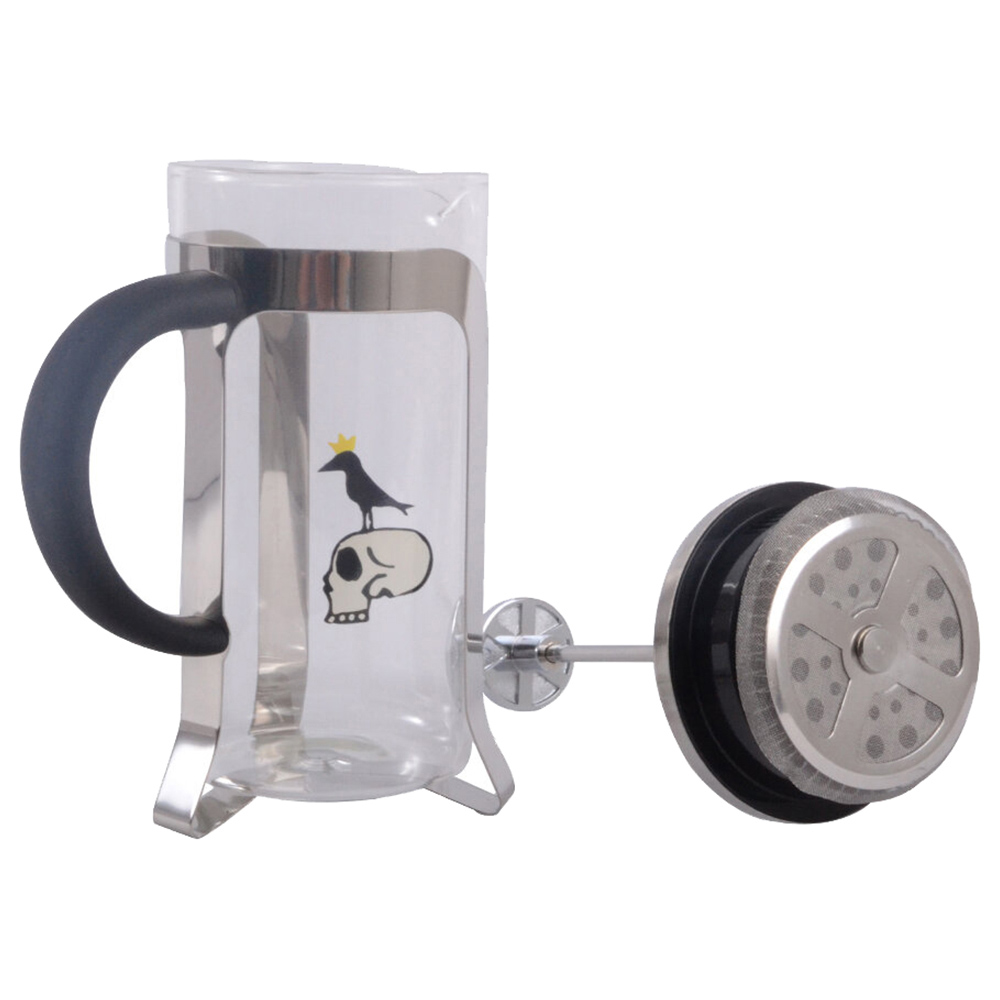 Biggdesign French Press Coffee & Tea Maker - 350ml - Clear