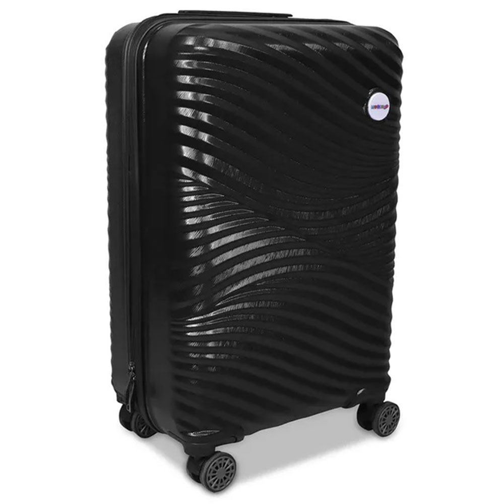 Biggdesign - Moods Up Suitcase - Black - M - 24-Inch 