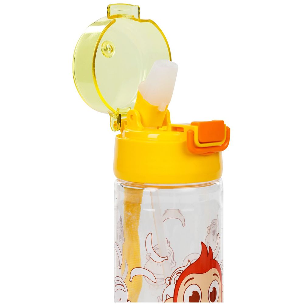 Kukuli - Solo Flask With Straw - Yellow - 500 ml