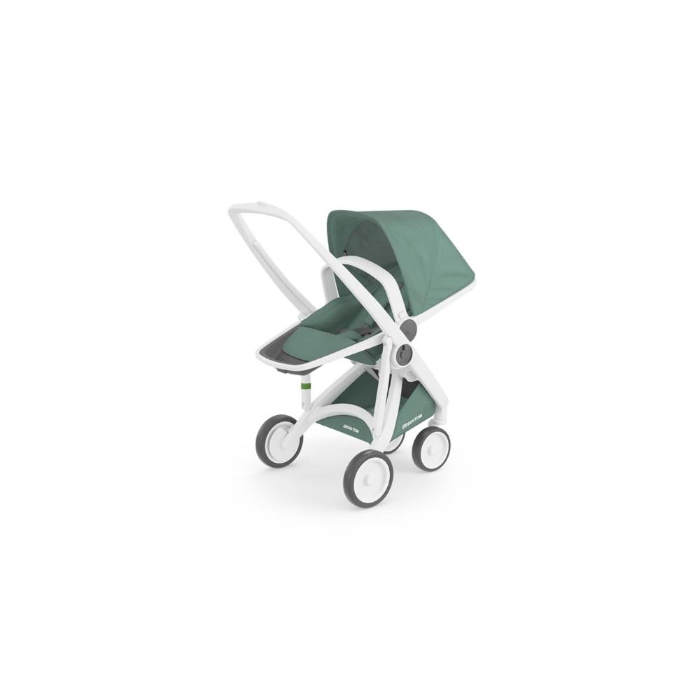 Greentom - Eco Stroller Carrycot with Reversible Seat - Sage