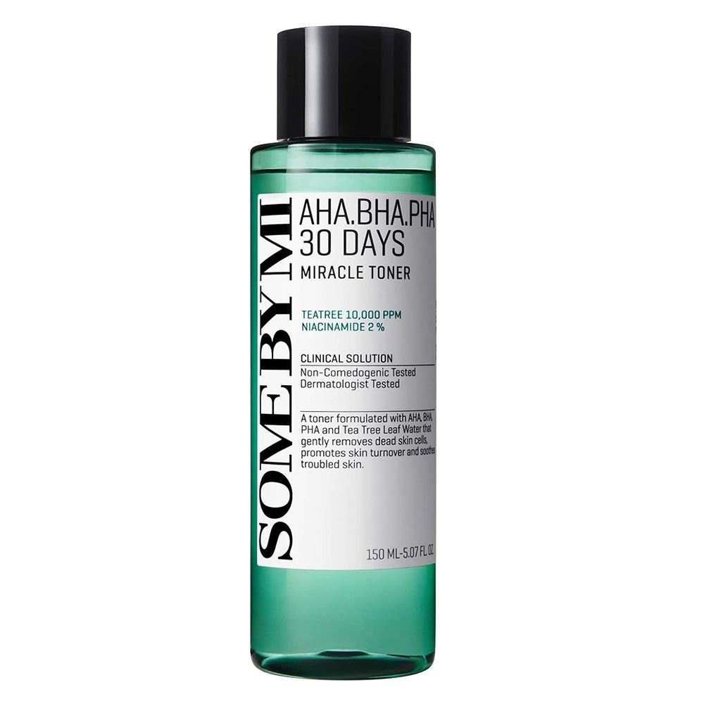 سوم باي مي - تونر معجزة 30 يوم بأحماض ألفا وبيتا وبولي هيدروكسي - 150 مل