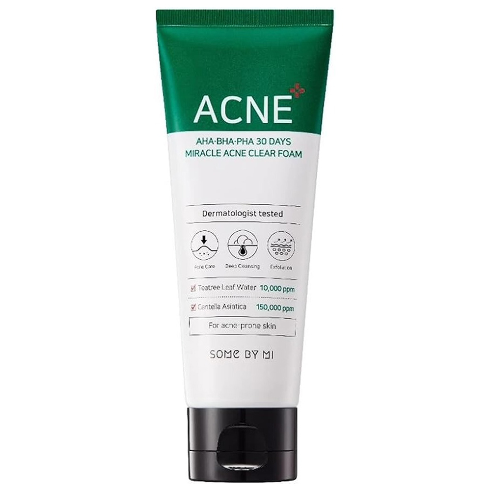 سوم باي مي - رغوة محاربة حب الشباب معجزة 30 يوم بأحماض ألفا وبيتا وبولي هيدروكسي - 100 مل