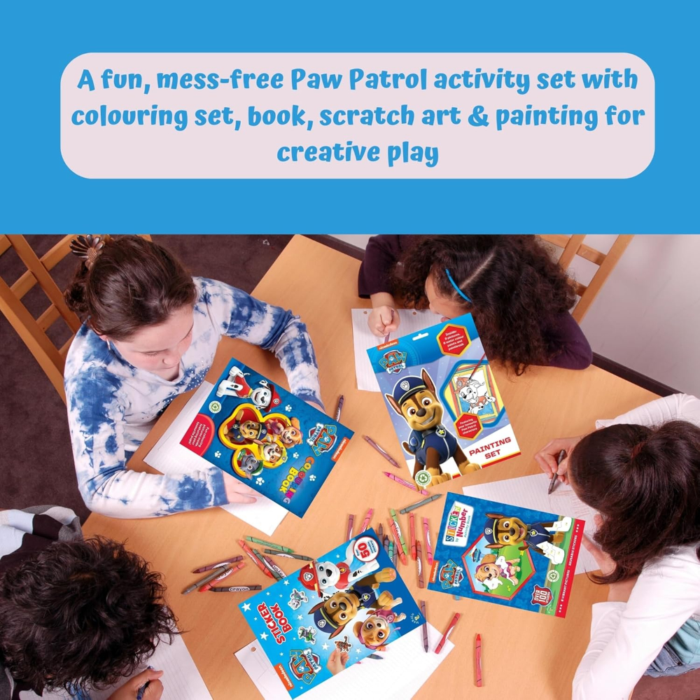 Paw Patrol Painting Set For Gift Birthday Activity Fun