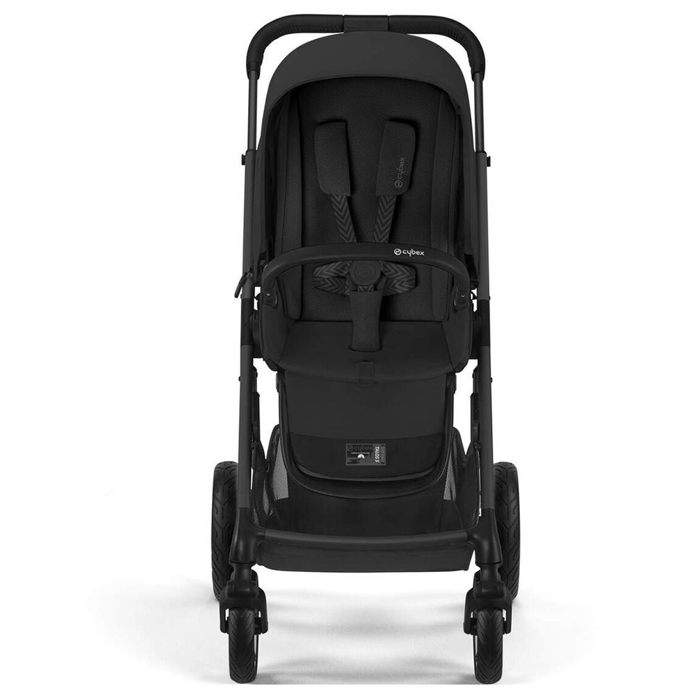 Cybex - Talos S Lux Lightweight Travel Stroller - Moon Black