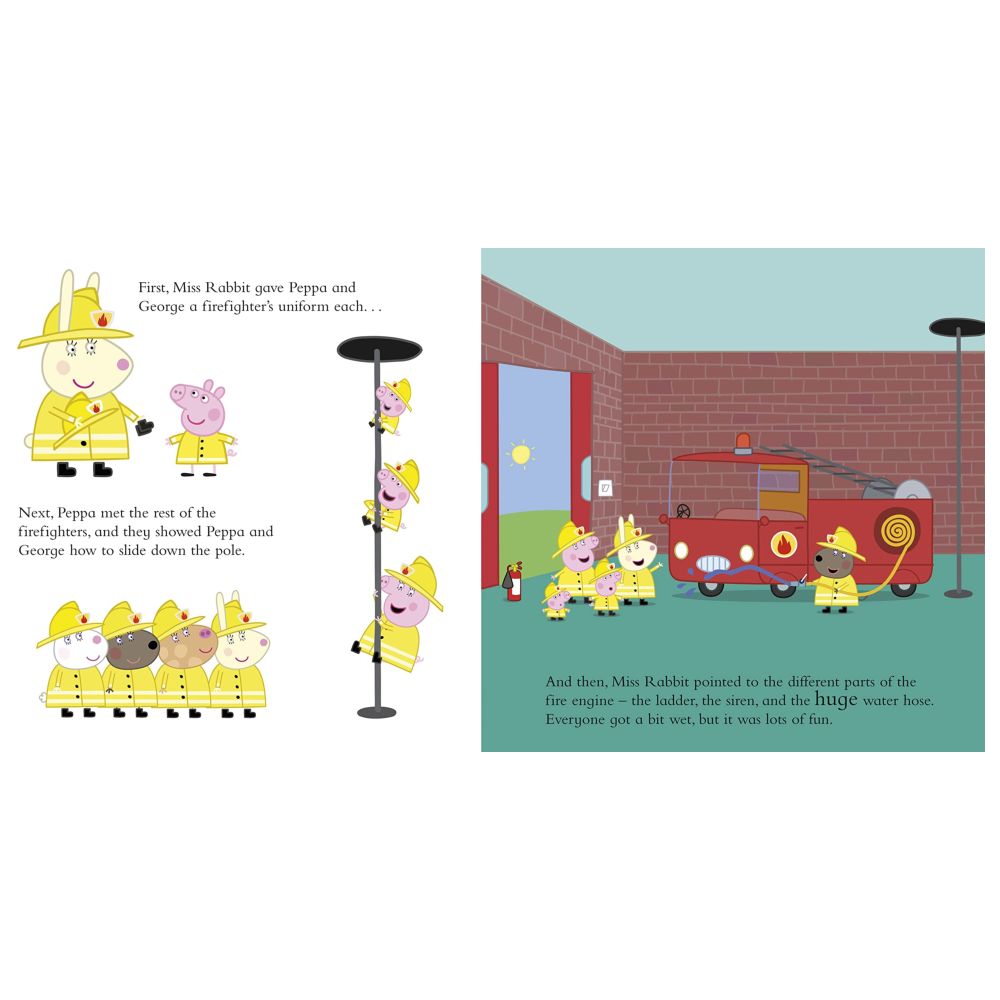 كتاب Peppa Pig: Peppa's Fire Engine