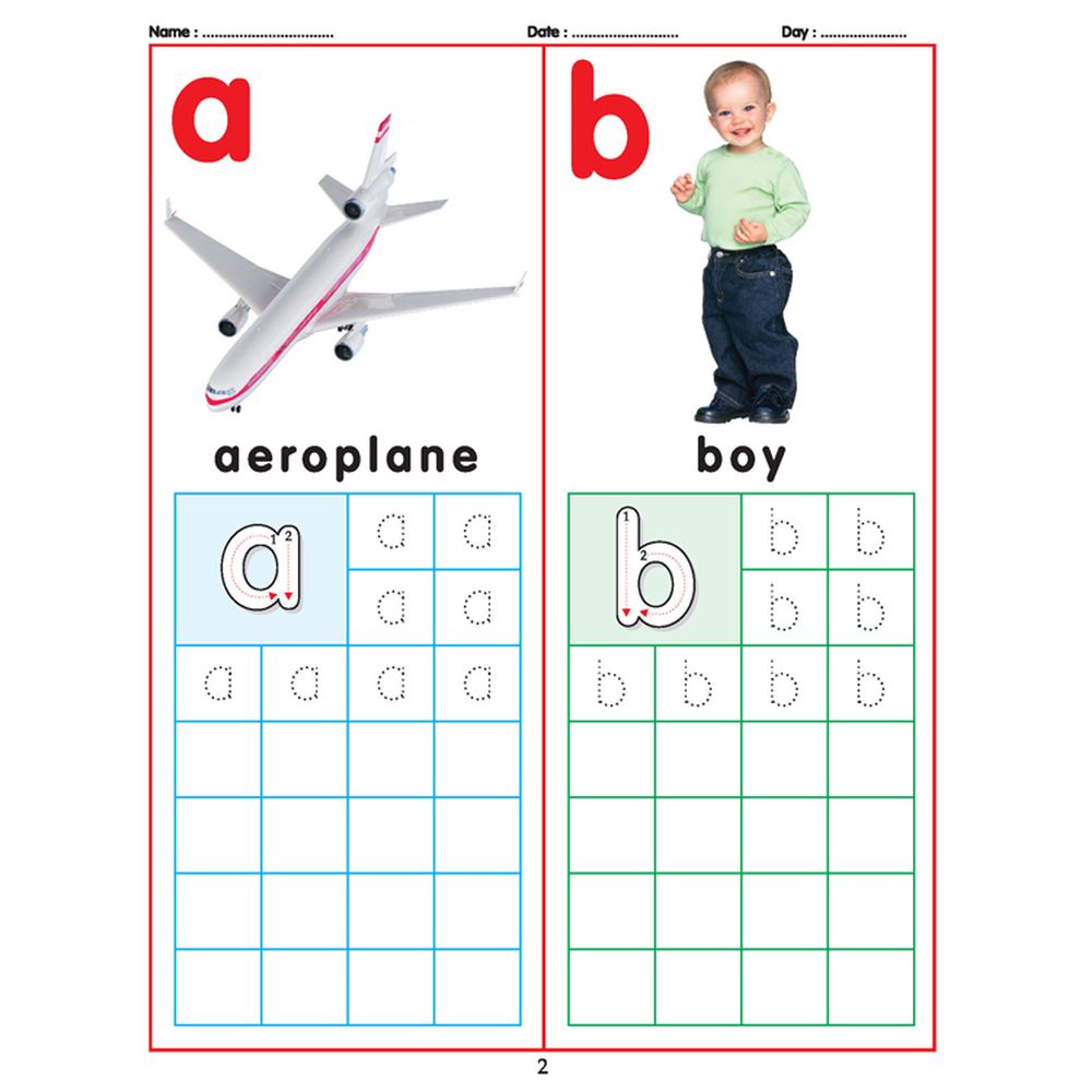 ABC Small Letters Writing Book