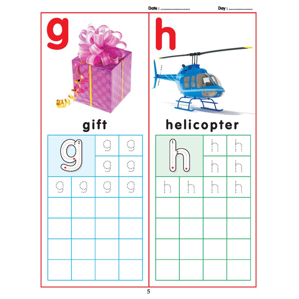 ABC Small Letters Writing Book