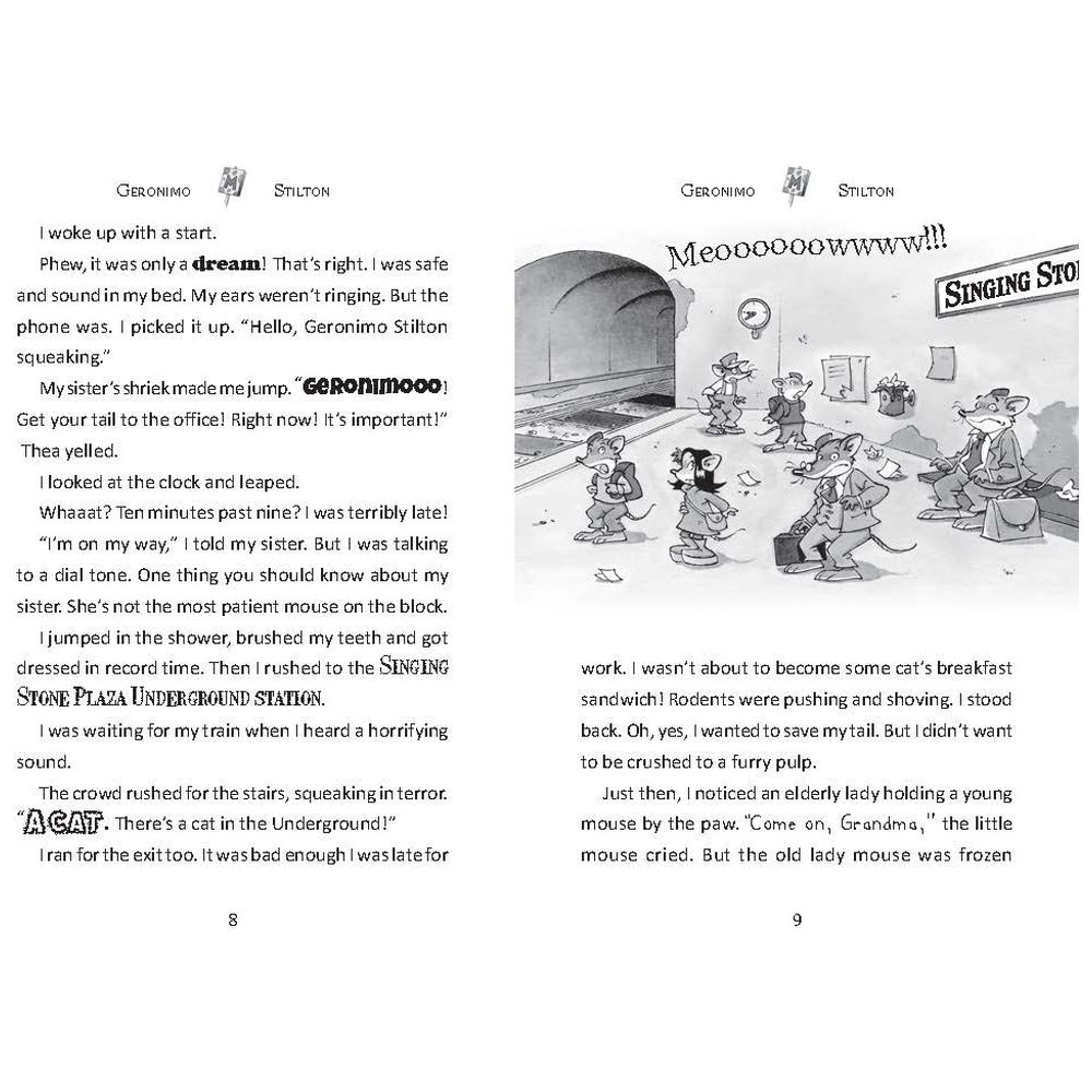 Geronimo Stilton The Ghost Of The Underground